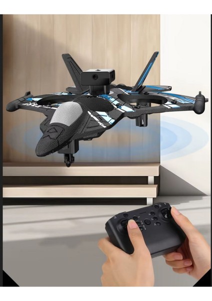Uzaktan Kumandalı Drone Kumandalı Köpük Rc Uçak Gyro Stabilize Engel Kaçınma Kameralı Wifi App Plane modelleri