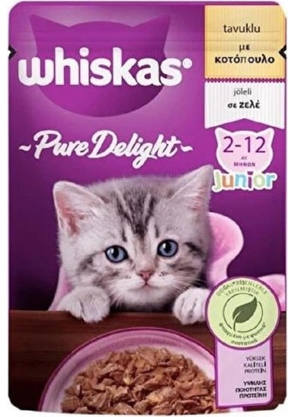 Tavuklu Güveç Yavru Kedi Yaş Maması 28X85 gr