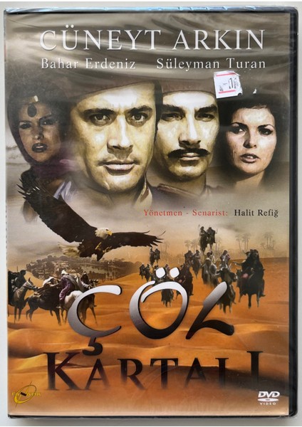 Çöl Kartalı Cüneyt Arkın DVD (Orijinal Dönem Baskı Dvd)