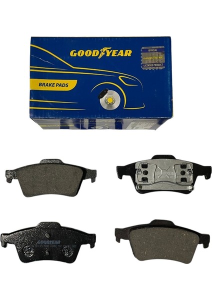 Ford Connect (2002-2013) Arka Fren Balatası | Goodyear 2T14 2M008 Aa