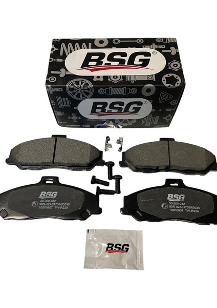 Ford Ranger 4X2/B2500 (1998-2012) Ön Fren Balata | Bsg 30-200-032 / 2M34 2001 Fa