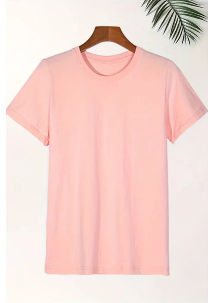Erkek 5'li Kırmızı-Sarı-Pembe-Mavi-Su Yeşili Slim Fit Dar Kesim %100 Pamuk Tişört fiyatları