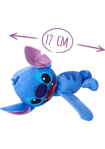 Sti̇tch Peluş Figür 17 cm Kafa Bandı, Kolay Temizlenebilir, Rahat Tasarım, Kıyafetler ile Takılabilir