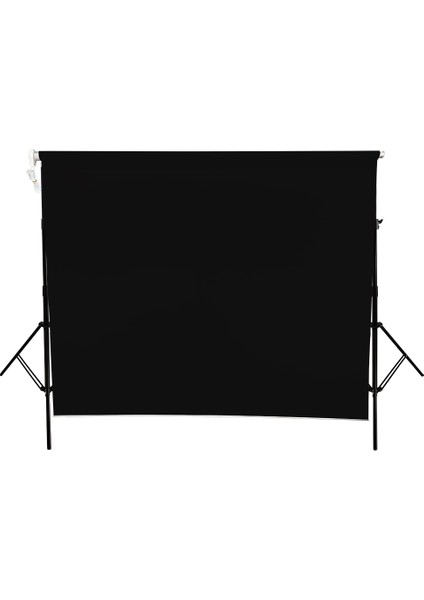 Siyah 160X270CM Taşınabilir Fon