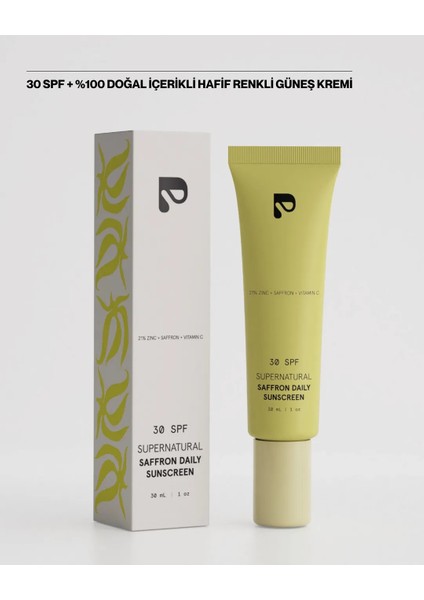 Supernatural Saffron Daıly Sunscreen - Güneş Kremi modelleri