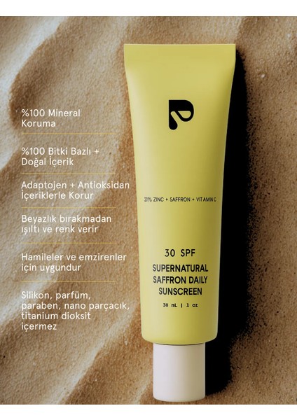 Supernatural Saffron Daıly Sunscreen - Güneş Kremi indirimleri