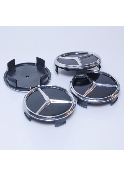 75 mm siyah Jant Göbeği – Yıldız Logolu Uyumlu Tasarım (4'lü Set) W204 / W205, W212, Cla, Gla, Glc Vb. Jant Tipiyle Benzer Ölçülerde⚠️ Görseller temsili olup, detaylar açıklamada verilmiştir. fiyatları