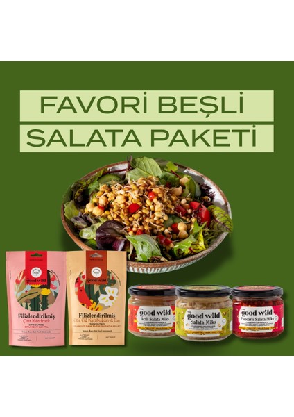 Favori Beşli Salata Paketi
