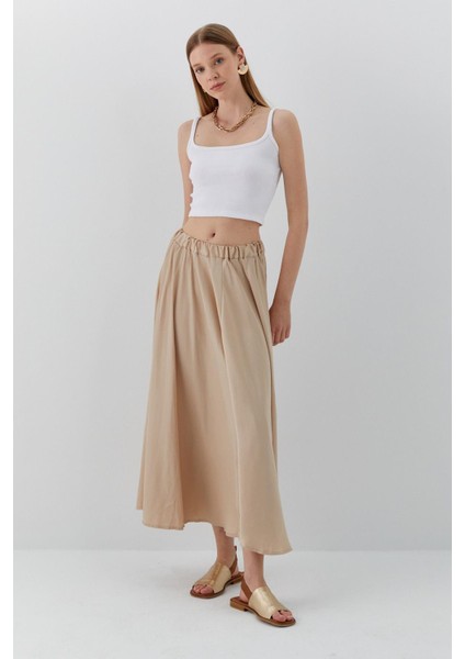 Kraş Etek Bej modelleri