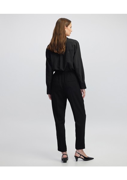 Elastik Bel Düğmeli Pantolon IW6250003148001 fırsatları