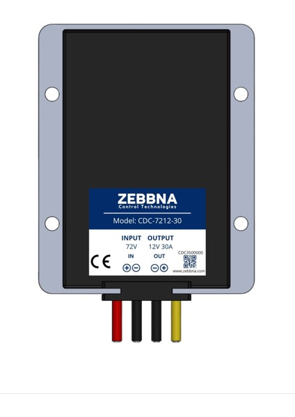 CDC-7212-30 DC/DC Dönüştürücü 72V-12V 30A 360W indirimleri