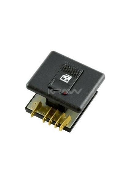 Cam Açma Düğmesi (Tekli - Sağ - 5 Pin) Dogan Sl (90-92) Uno