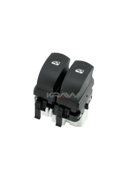 Cam Açma Düğmesi (Çiftli - Beyaz - 10 Pin) Clıo Iıı Symbol Modus