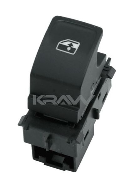 Cam Açma Düğmesi (Tekli - Beyaz Işık - 4 Pin) Golf Vıı Passat B8 Tıguan T-Roc Crafter Touran