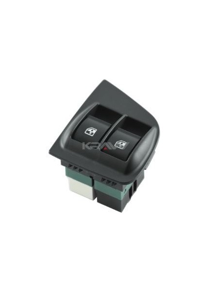 Cam Açma Düğmesi (Çiftli - Çerçeveli - 5+5=10 Pin) Doblo Iı