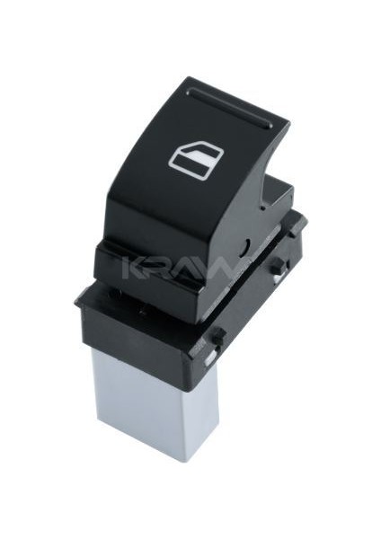 Cam Açma Düğmesi (Tekli - 3 Pin) Caddy Jetta Passat Leon Polo Amarok Tıguan Touareg Golf V Altea Ibıza