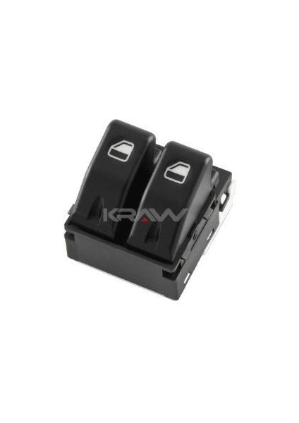 Cam Açma Düğmesi (Çiftli - Sol - 6 Pin) Palıo Sıena Strada (96-01)