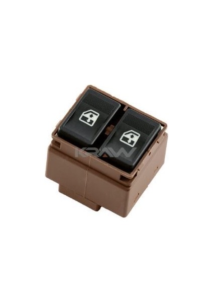 Cam Açma Düğmesi (Çiftli - Sol - 6 Pin) Slx