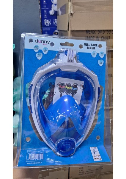 Full Face Şnorkel Maske| Su Geçirmez Anti-Buhar | 180° Panoramik Görüş| Kolay Nefes | L/xl modelleri