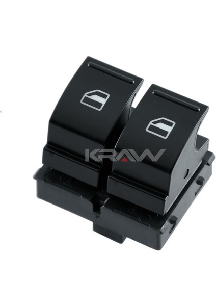 Cam Açma Düğmesi (Çiftli - 4 Pin) Caddy Golf V Jetta Amarok Eos Polo Fox Gtı