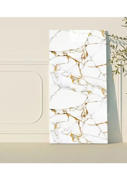 30X60CM Kendinden Yapışkanlı Mermer Desenli Duvar Paneli, Su Geçirmez, Şık ve Kolay Uygulama fiyatları