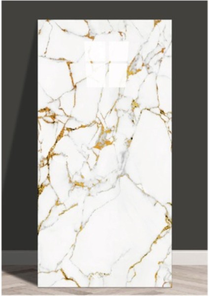 30X60CM Kendinden Yapışkanlı Mermer Desenli Duvar Paneli, Su Geçirmez, Şık ve Kolay Uygulama modelleri