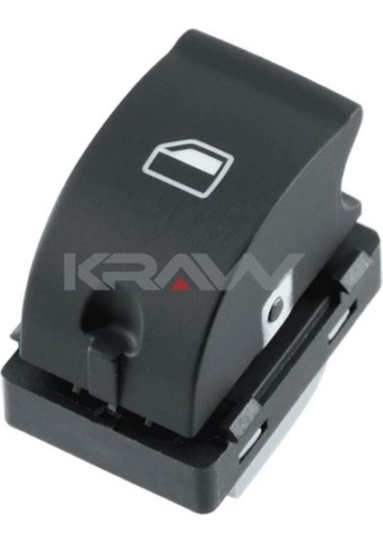Cam Açma Düğmesi (Teklı - 4 Pin) Audı A4 (02-08) Audı Tt (07-14) Exeo (09-14)