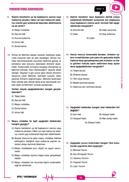 2026 Kpss Vatandaşlık Tamamı Çözümlü Soru Bankası modelleri