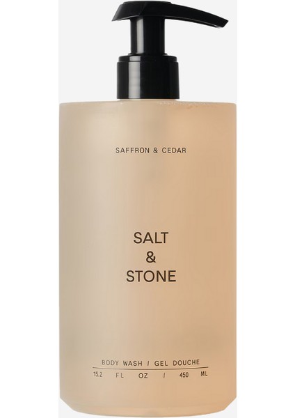 Saffron & Cedar Body Wash, Vegan Jel Vücut Temizleyicisi 450ML