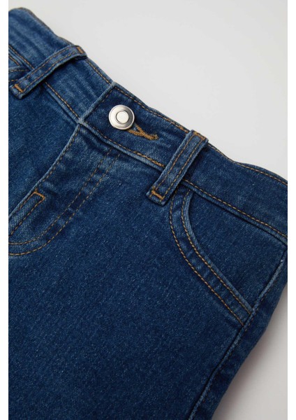 Erkek Bebek Düz Paça Cepli Jean Pantolon D2518A524AU modelleri