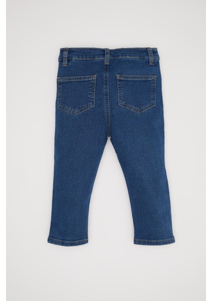 Erkek Bebek Düz Paça Cepli Jean Pantolon D2518A524AU indirimleri