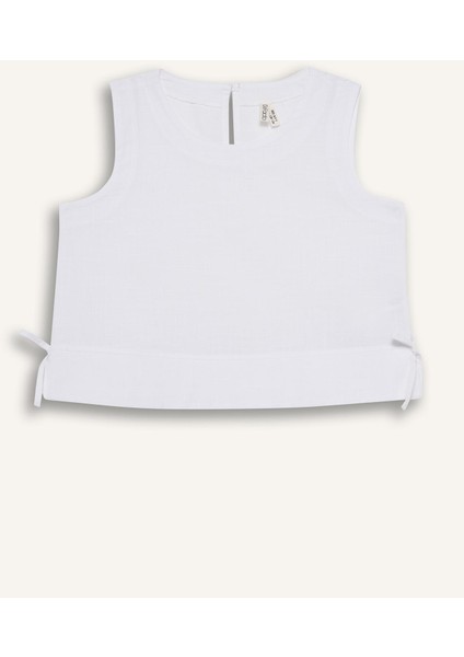 Kız Çocuk Kolsuz Bluz D7785A825SM
