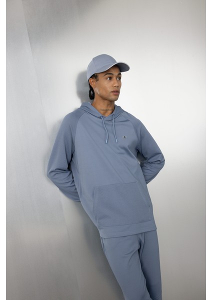 Mavi DeFactoFit Standart Fit Kapüşonlu Cepli Sporcu Sweatshirt C9171AX24AU modelleri