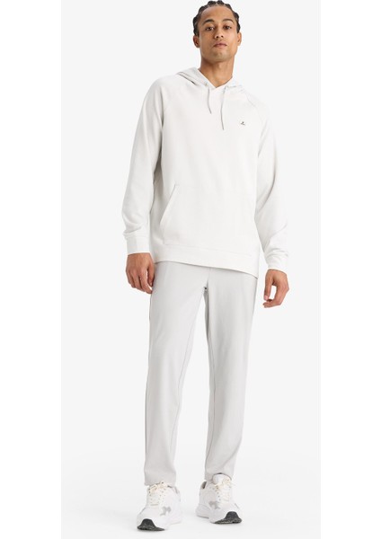 Standart Fit Kapüşonlu Basic Düz Sporcu Sweatshirt C9171AX24AU fiyatları