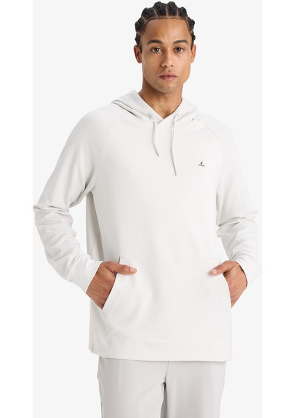 Standart Fit Kapüşonlu Basic Düz Sporcu Sweatshirt C9171AX24AU modelleri