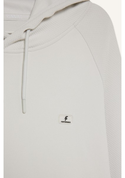 Standart Fit Kapüşonlu Basic Düz Sporcu Sweatshirt C9171AX24AU