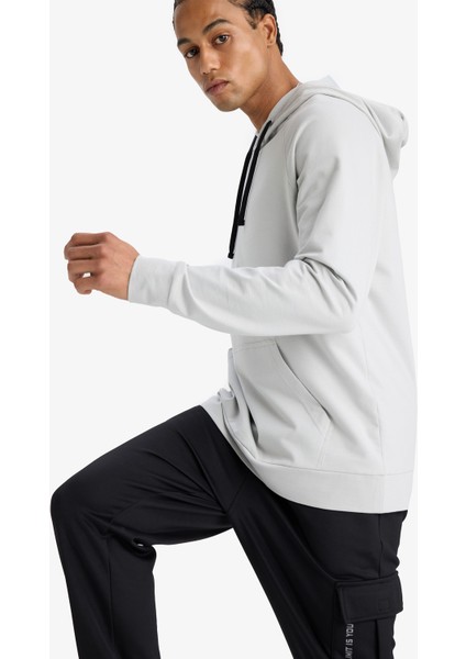 fit Standart Fit Kapüşonlu Sporcu SWEATSHIRT D8014AX25SP modelleri