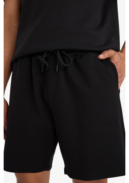 Fit Standart Fit Modal Kumaş Sporcu Kısa Paça Şort D9311AX25SP