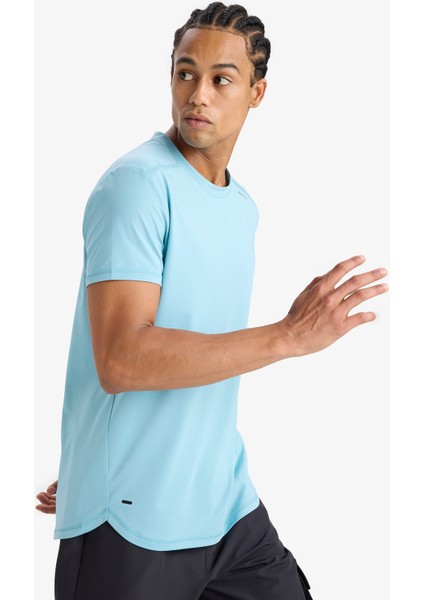 Standart Fit Bisiklet Yaka Sporcu Kısa Kollu Tişört E2435AX25SM fırsatları