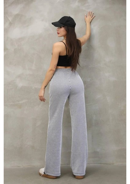 Modal Kumaş Su Yolu Burgu Pantolon modelleri