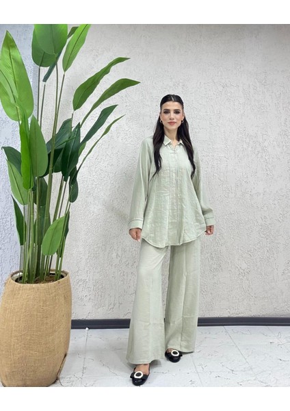 Tencel Fermuarlı Takım