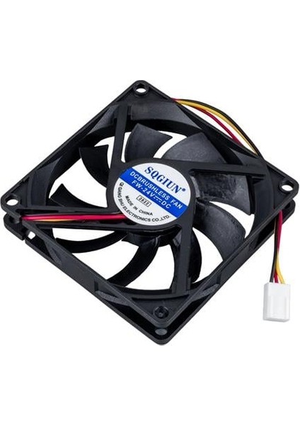 IC-216A 3p Kablolu 80X80X15 24VOLT Fırçasız Dc Fan modelleri