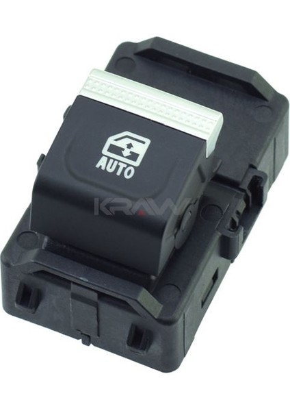 Cam Açma Düğmesi (Tekli - Krom - 4 Pin) Clıo V Captur