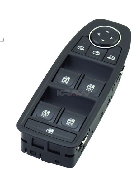 Cam Açma Düğmesi (Dörtlü - Ayna Ayar - Cam Kilit - Auto - 13 Pin) Clıo V Captur Iı