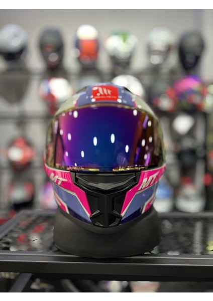 Helmets Stinger Tron Parlak Kask (Şeffaf Vizörlü) fırsatları