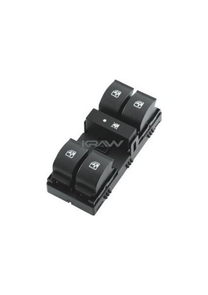 Cam Açma Düğmesi (Dörtlü - Cam Kilit Butonlu - 12 Pin) Doblo Iıı Combo Iıı