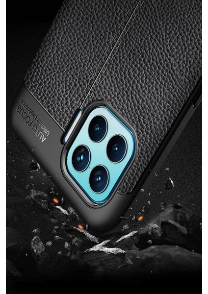 Reno 4 Lite Kılıf Auto Focus Kapak - Siyah Arbkd fırsatları