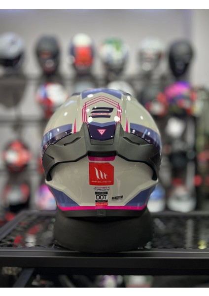 Helmets Stinger Tron Parlak Kask (Şeffaf Vizörlü) modelleri