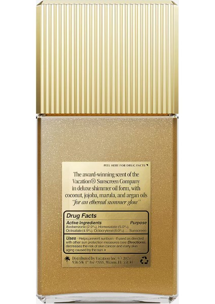 Vacatıon Shimmer Oil SPF30, Işıltılı Aydınlatan Güneş Kremi Vegan 85,8ml fiyatları