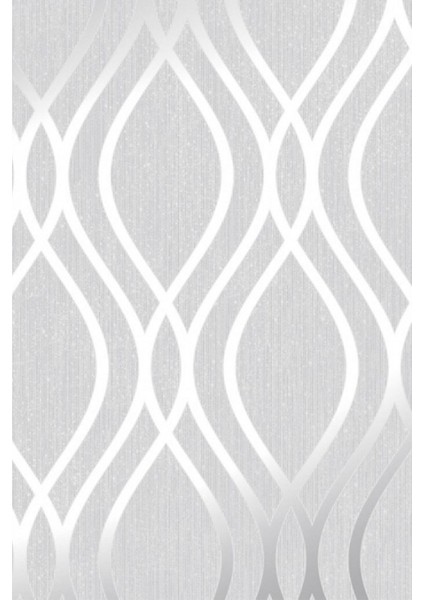 Şık Gri Dalga Desenli Kabartmalı Duvar Kağıdı 5,30 M² indirimleri